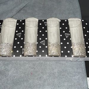 Four shot glasses